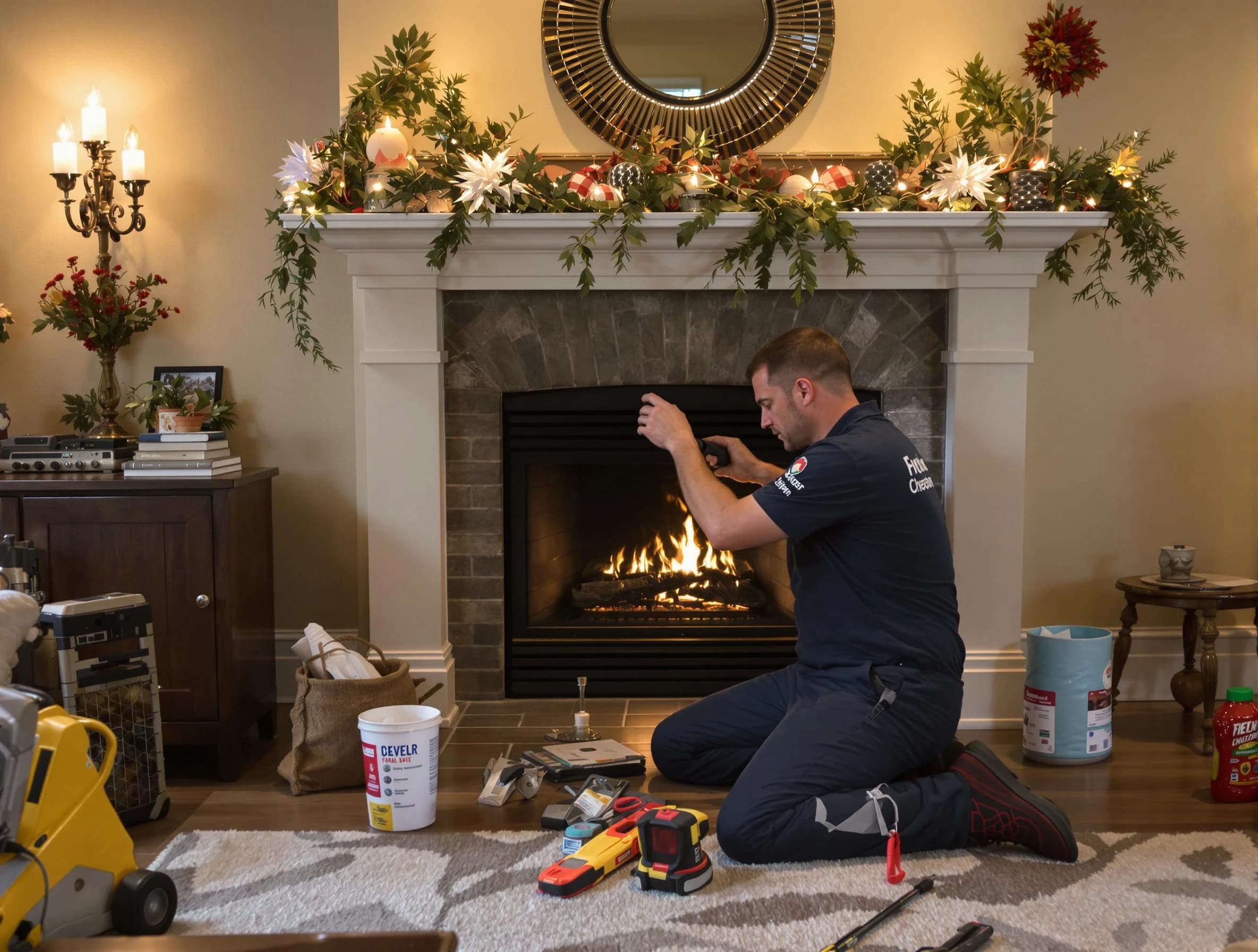 Norcross Chimney Sweep offering fireplace maintenance services in Norcross, GA